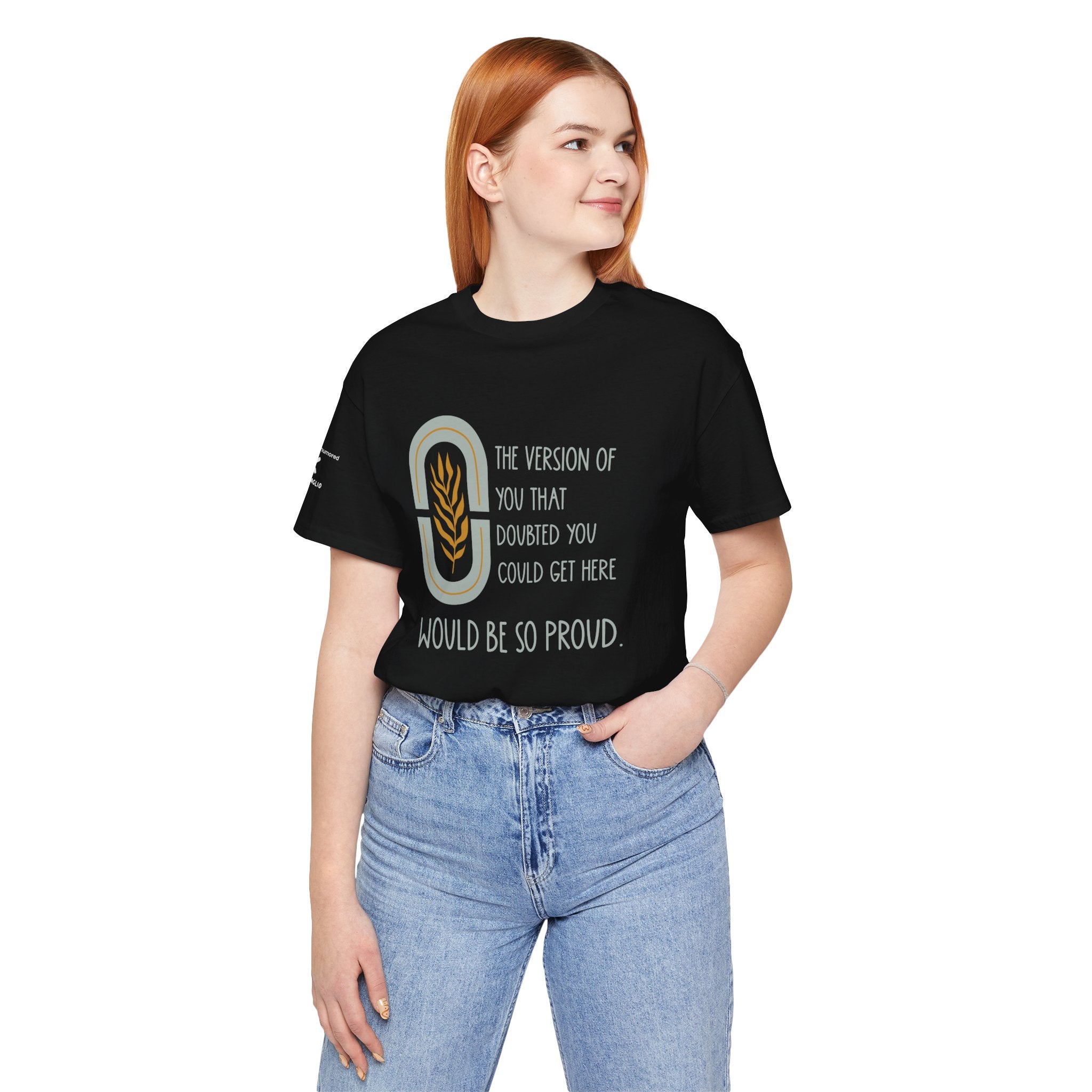 Would Be So Proud Tee – Chronically Humored x Shop Intaglio | Motivational & Disability-Inclusive Shirt (Bella Canvas 3001, XS–4X in Select Colors)