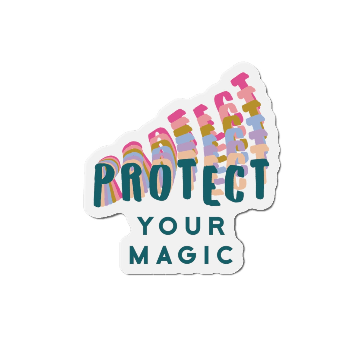Protect Your Magic Vinyl Magnet – Chronically Humored x Shop Intaglio