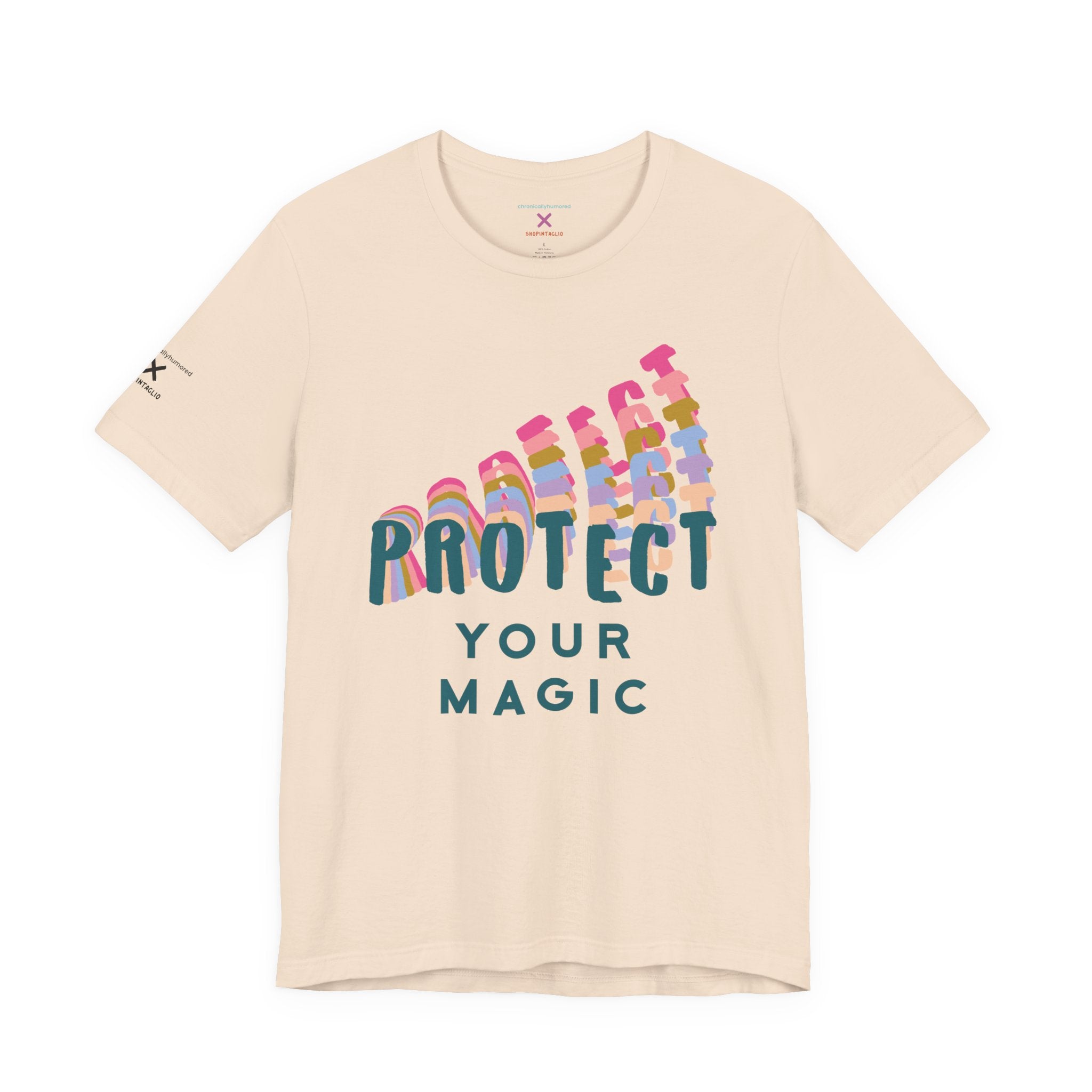 Protect Your Magic T-Shirt | Empowerment Tee for Women & Spoonies – Self Love Graphic Shirt | Chronically Humored x Shop Intaglio