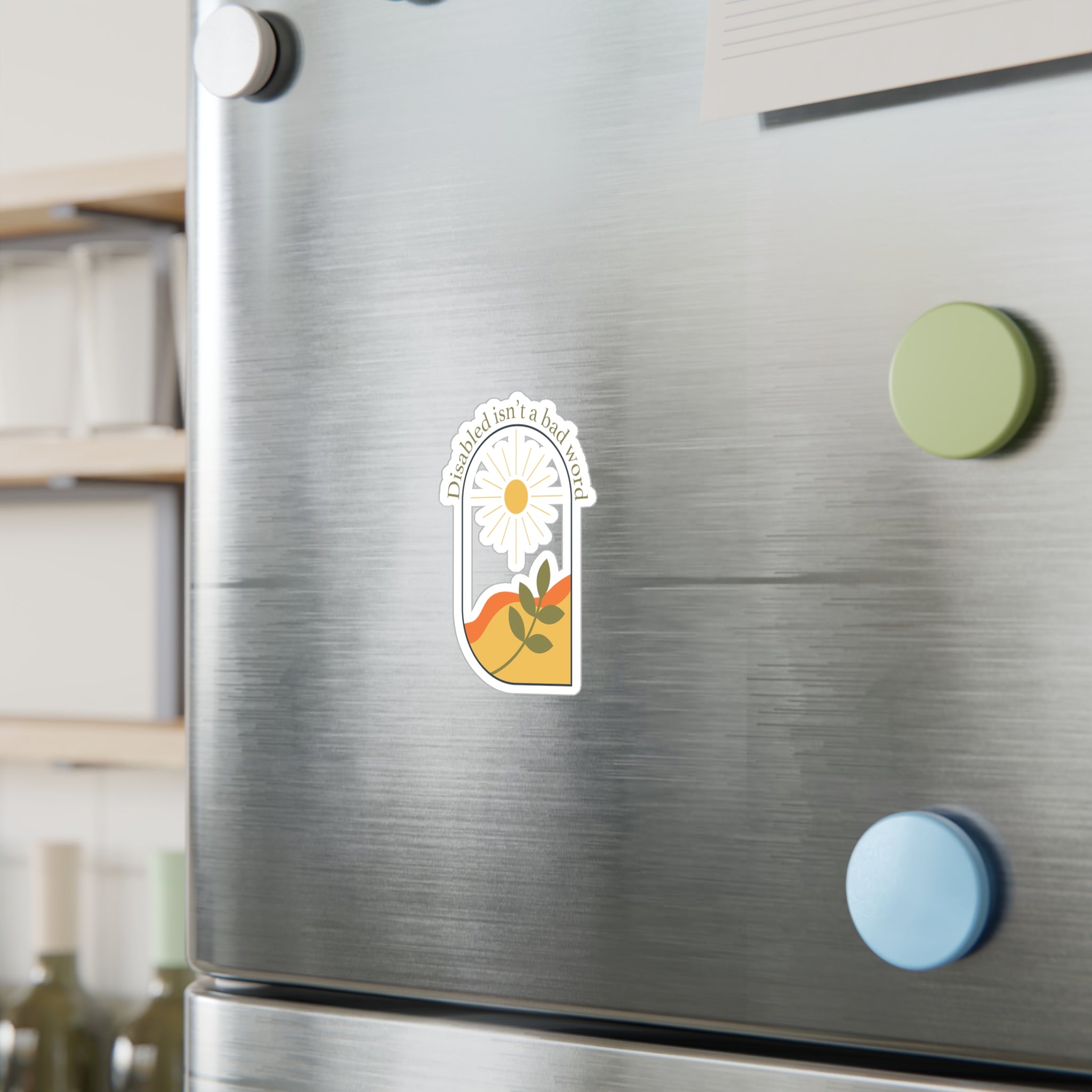 Stop Rescheduling Joy Sticker – Chronically Humored x Shop Intaglio, Auntie Spoonie Motivational Decal, Chronic Illness & Self-Care