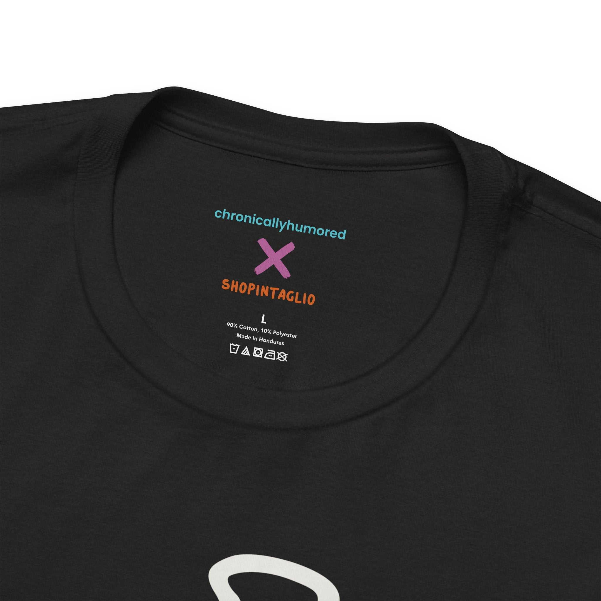 ADHD Full-Time Job Shirt | Funny ADHD Quote Graphic Tee | Neurodivergent Humor Apparel XS–4X | Chronically Humored x Shop Intaglio